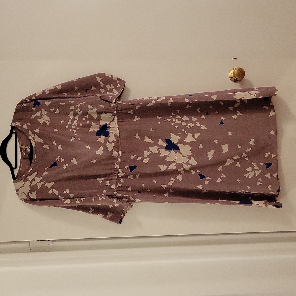 Vintage Batwing Midi dress, Size 14, Marjorie Hamilton